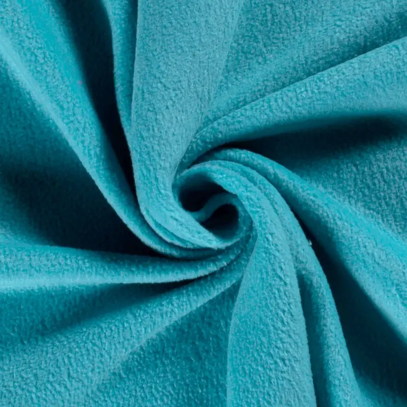 Neuheit Polarfleece uni Aqua 1125